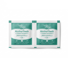 Angels Baby Alcohol Swabs 62% – مسحات كحولية للأطفال 100 مسحة