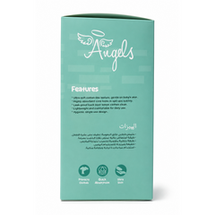 Angels Baby Burp Pads – فوط تجشؤ للأطفال 100 قطعة 40×20 سم